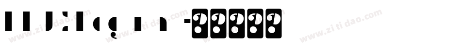 BLUE Regular字体转换